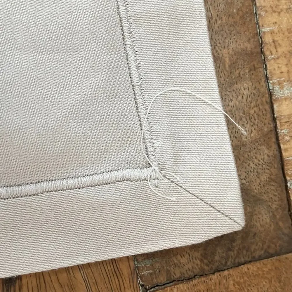 Fieldcrest Classic Napkins Set 7 Tan 100% Cotton